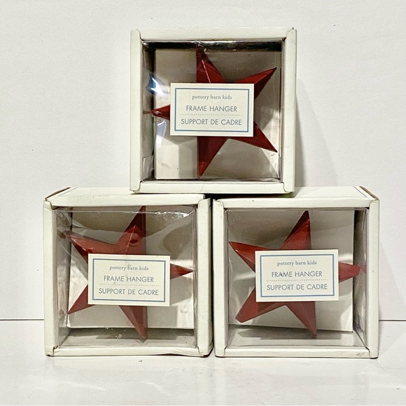 Pottery Barn Kids Wall Decor Nwt Set Of 3 Pottery Barn Metal 3d
